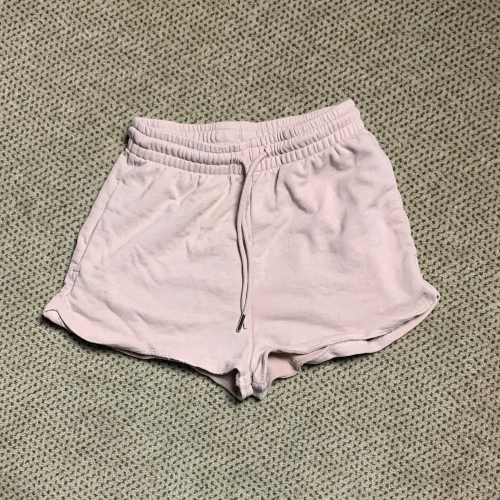 H&M Light Pink Athletic Shorts